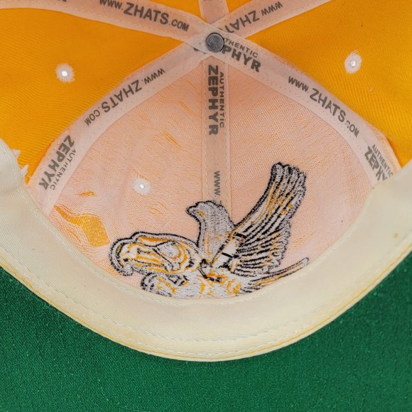 Iowa Hawkeyes Snapback Ball Cap Football Baseball Hat Big Logo Wool Blend Zephyr - Picture 6 of 7